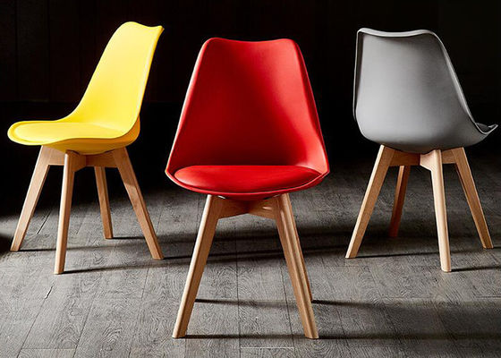 No Deformation Wooden Leg Dining Chair